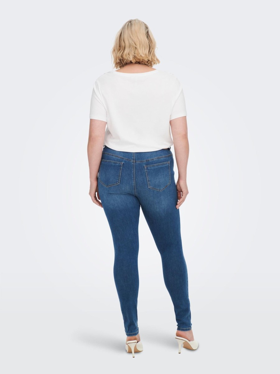 Underdele Only Carmakoma | Carsally Mid Skinny Jeans