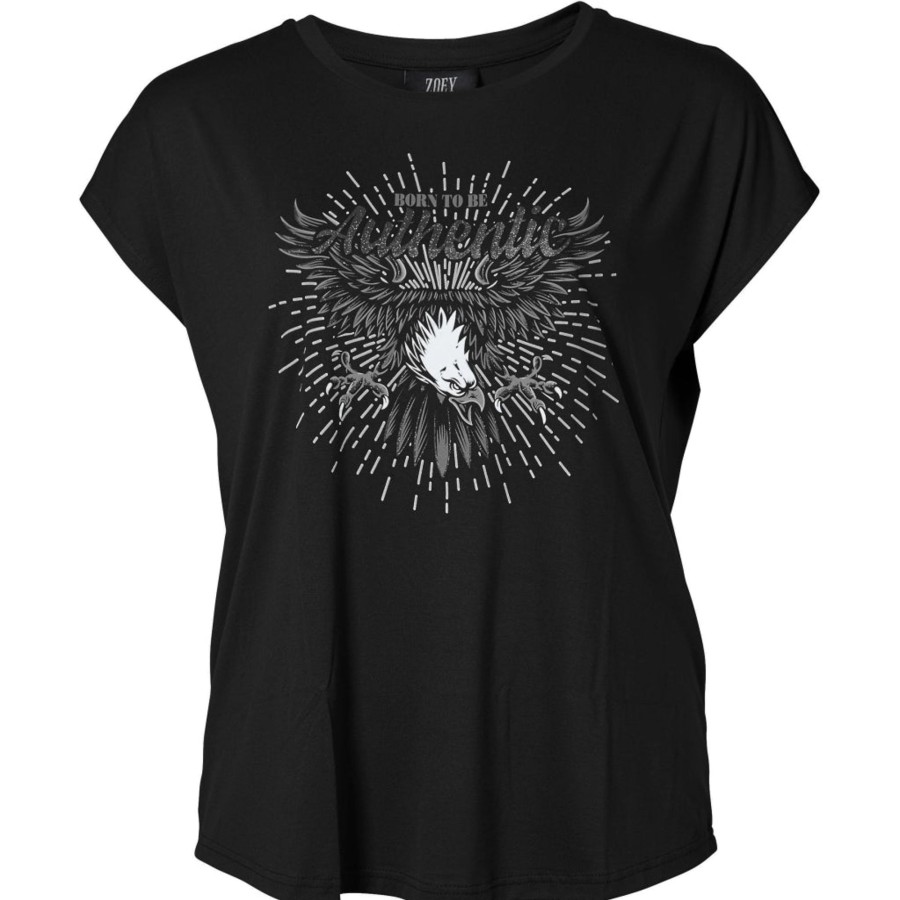 Overdele ZOEY | Zoaitana T-Shirt 000 Black