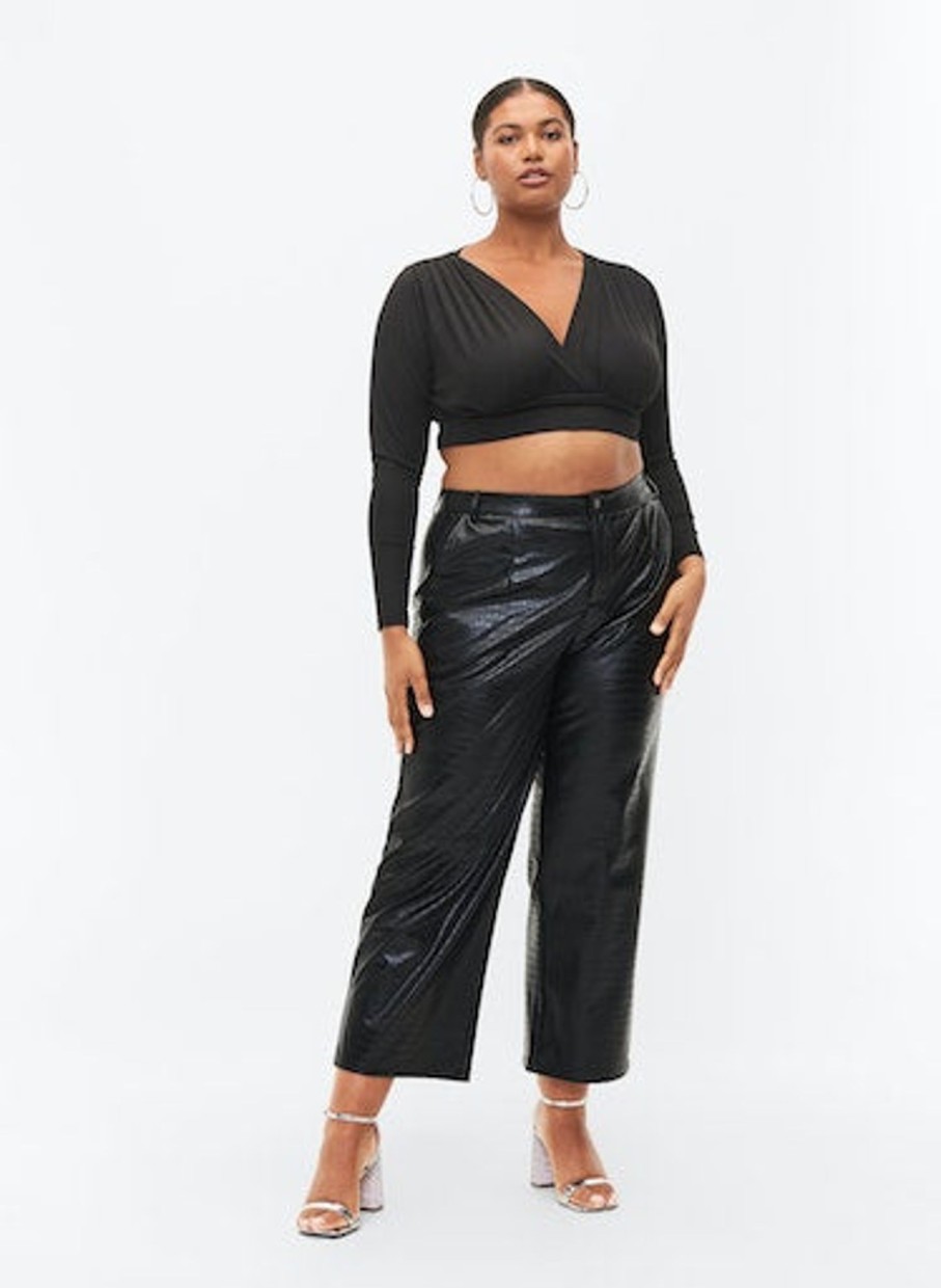 Overdele Zizzi | Ziesa Crop Top