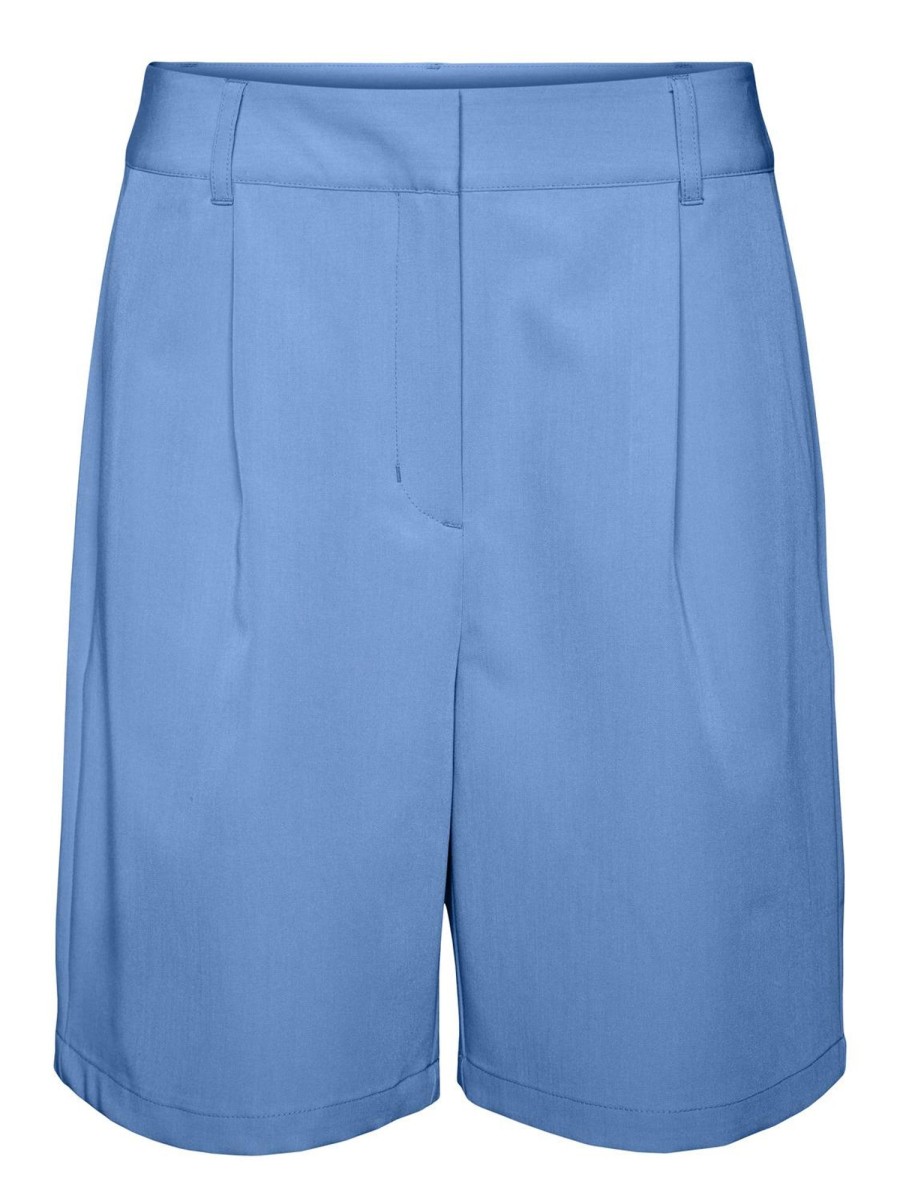 Underdele Vero Moda Curve | Vmzelda H/W Loose Shorts Curve Little Boy Blue