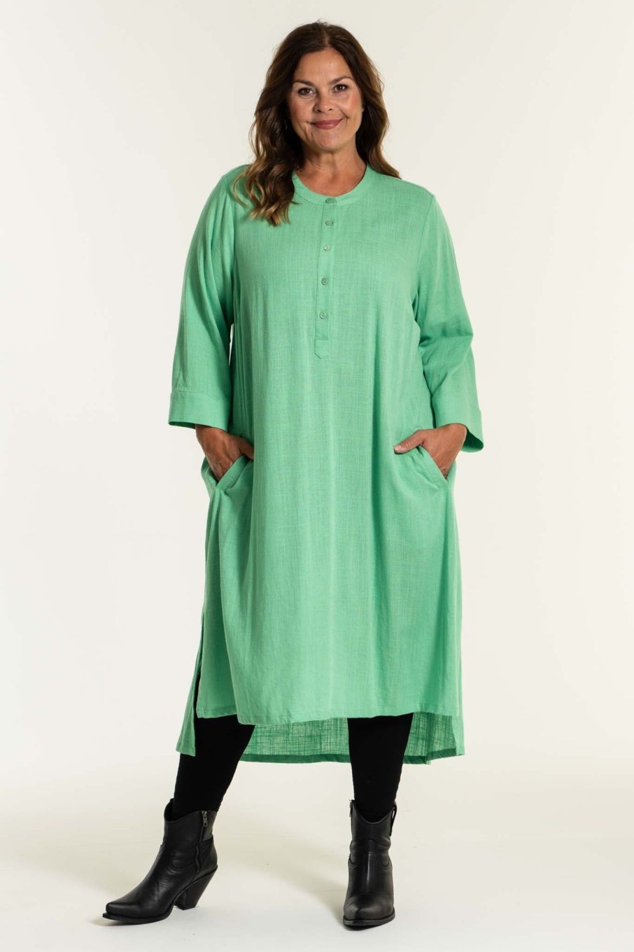 Overdele Gozzip Woman | Goannica Dress Absinthe Green