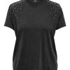 Overdele ONLY CARMAKOMA | Onclucy Reg S/S Studs Top