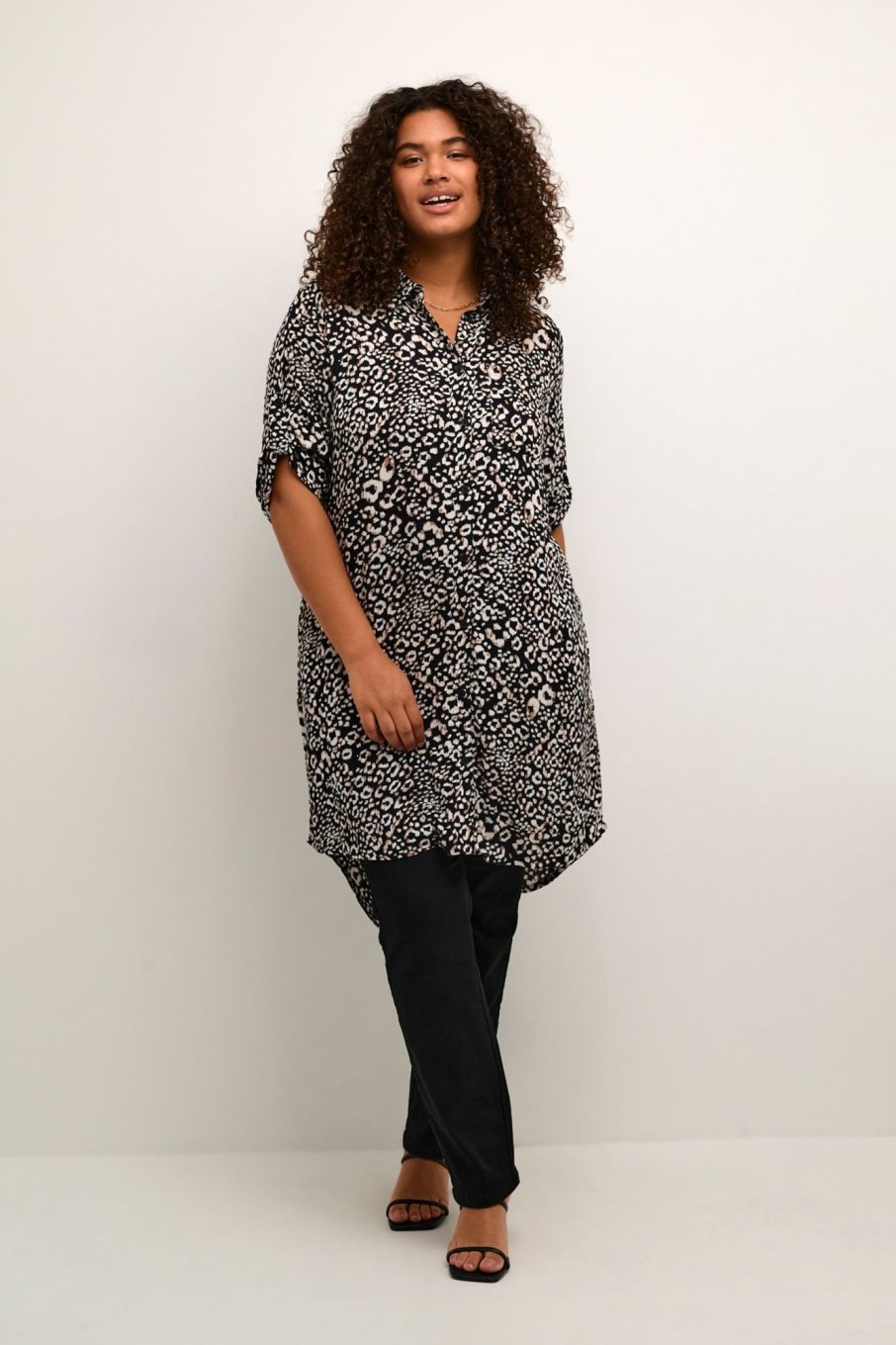 Overdele Kaffe Curve | Kcmarca Ami Shirt Dress