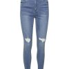 Underdele Vero Moda Curve | Vmsophia Hr Skinny Dst J Gu3126 Curve Medium Blue Denim