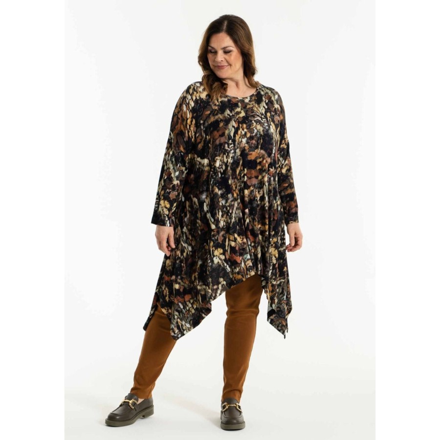 Overdele Gozzip | Gocatrine Oversize Tunic Multi Colour