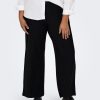 Underdele ONLY CARMAKOMA | Carrich Glitter Pant Jrs Black Black Glitter