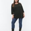 Overdele ZIZZI | Zivlucca - 3/4 - Blouse Black