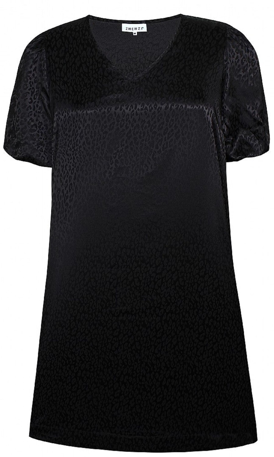 Overdele ZHENZI | Zhrosalie Jaquard Dress Black