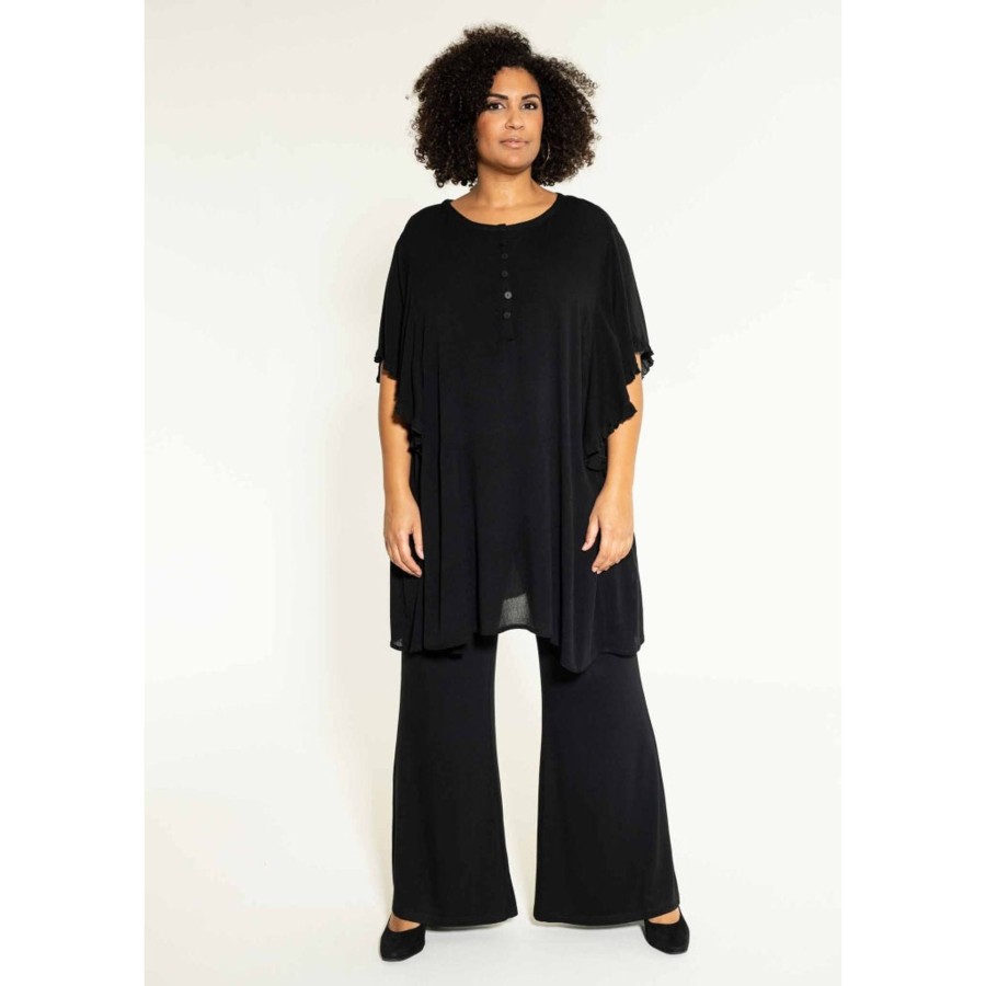 Overdele Studio | Stmelani Tunic W/Wings Black