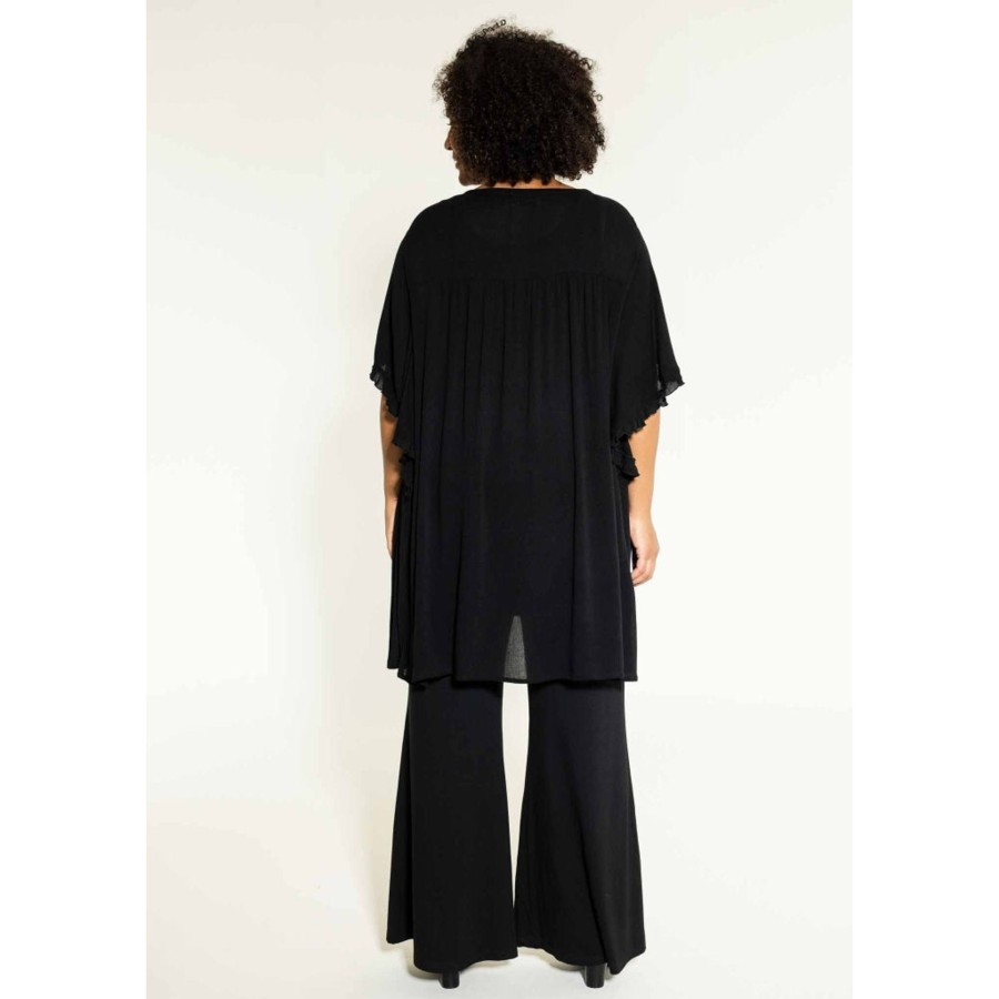 Overdele Studio | Stmelani Tunic W/Wings Black