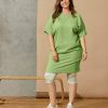 Overdele ZHENZI | Zhscarlet Dress Apple Green