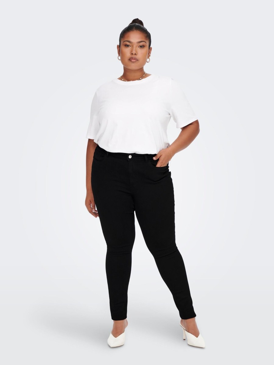 Underdele Only Carmakoma | Carsally Black Jeans