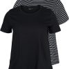 Overdele Zizzi | Zimultipack T-Shirt 2-Pak