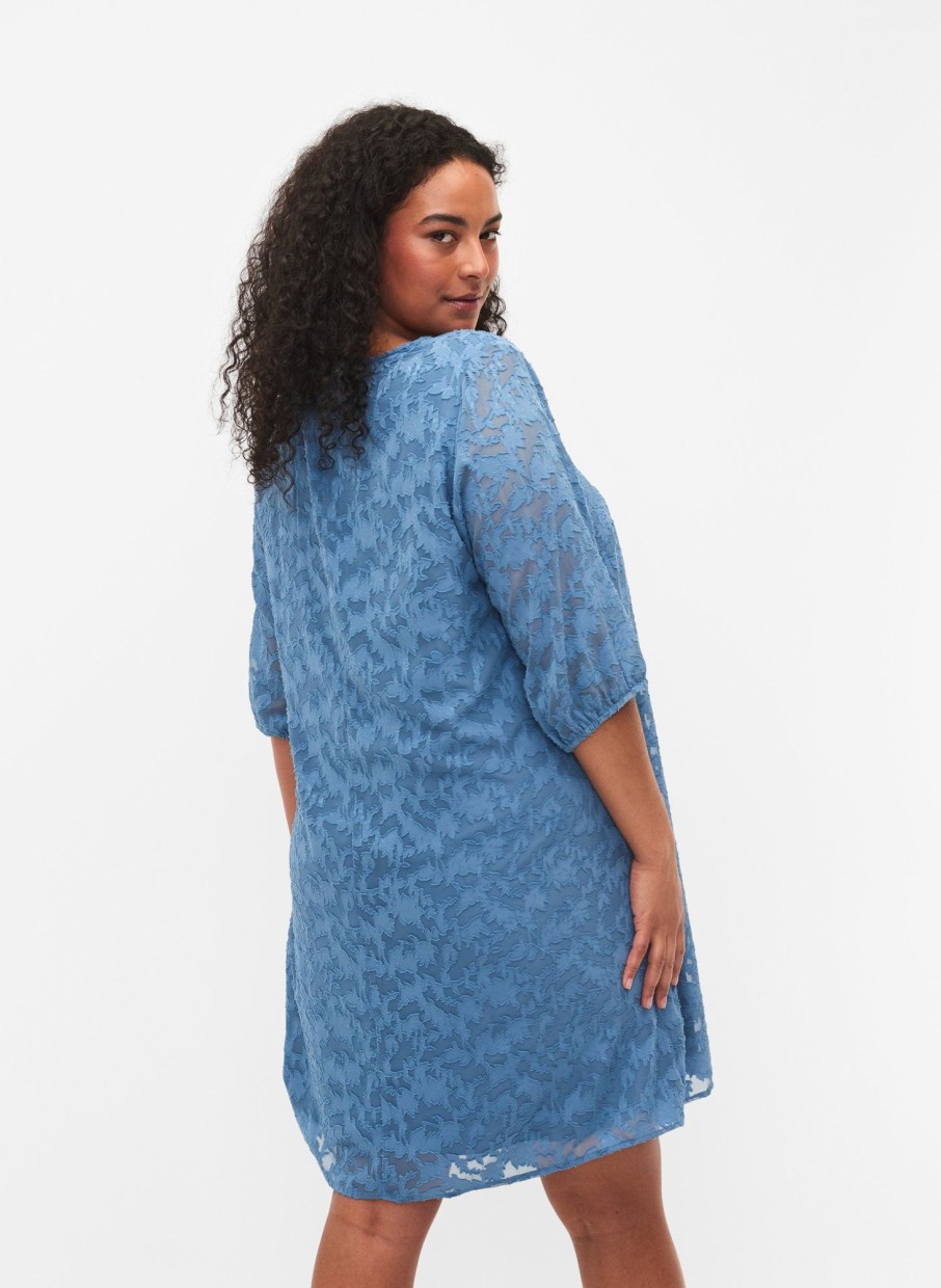 Overdele ZIZZI | Zimamy - 1/2 - Abk Dress Coronet Blue