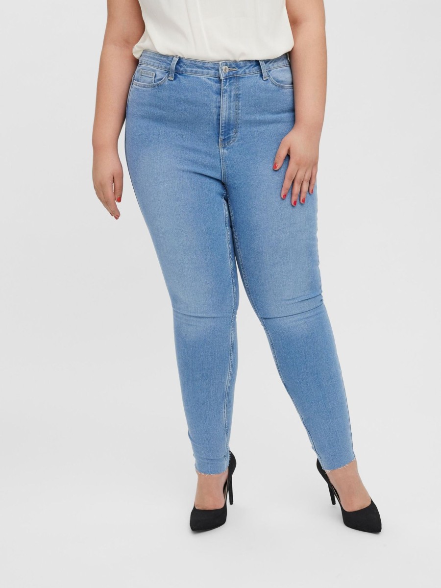 Underdele Vero Moda Curve | Vmfaithlora Hw Jeans