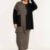 Overdele Gozzip Woman | Gojackie Cardigan Black/Sand