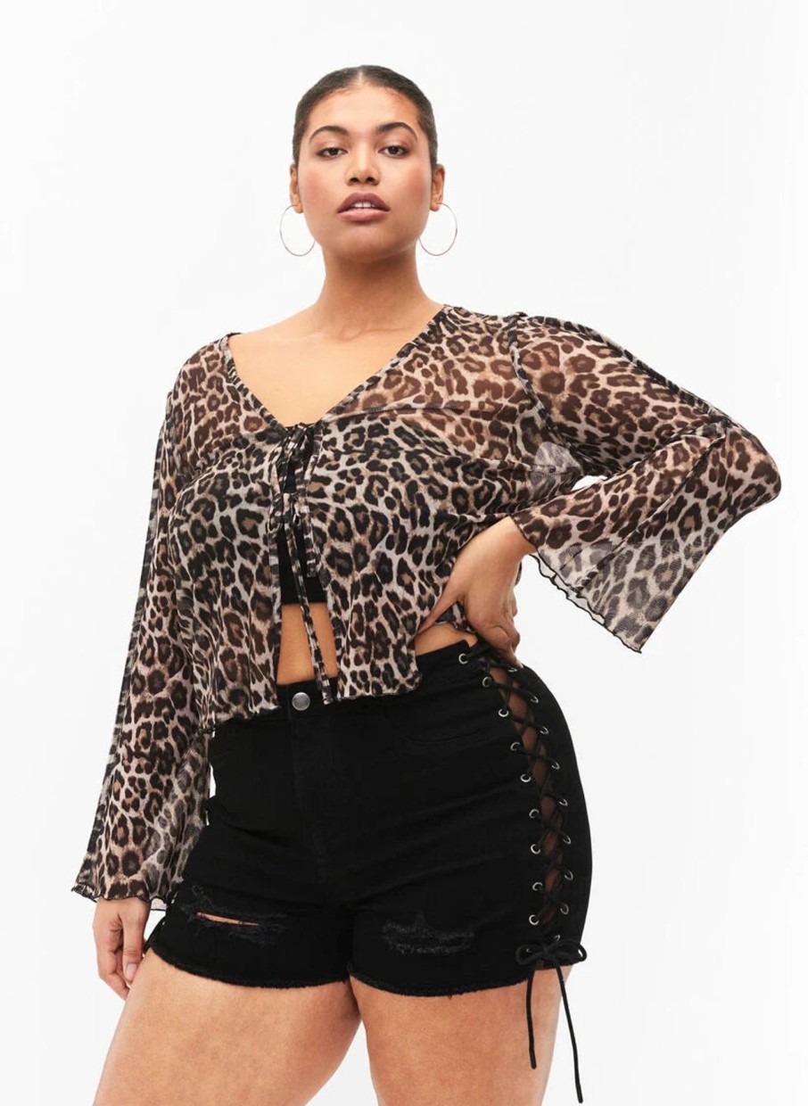 Overdele ZIZZI | Zibldania - L/S Top Leo