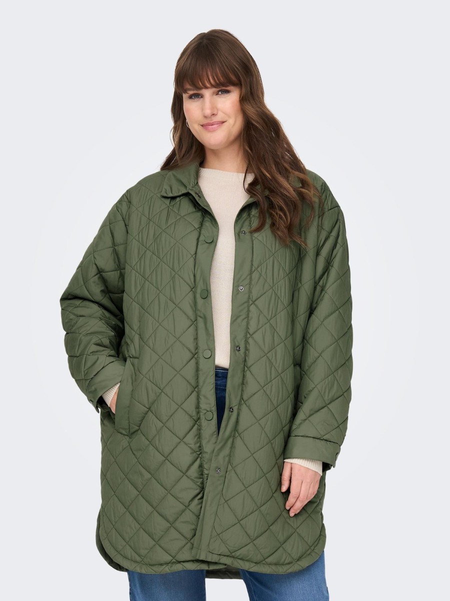 Andet Only Carmakoma | Carnewtannzia Plain Quilt Jacket