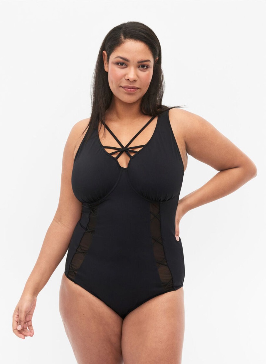 Andet ZIZZI | Zislavi - Swimsuit - Solid Black