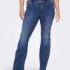 Underdele Only Carmakoma | Carsally Hw Flare Jeans