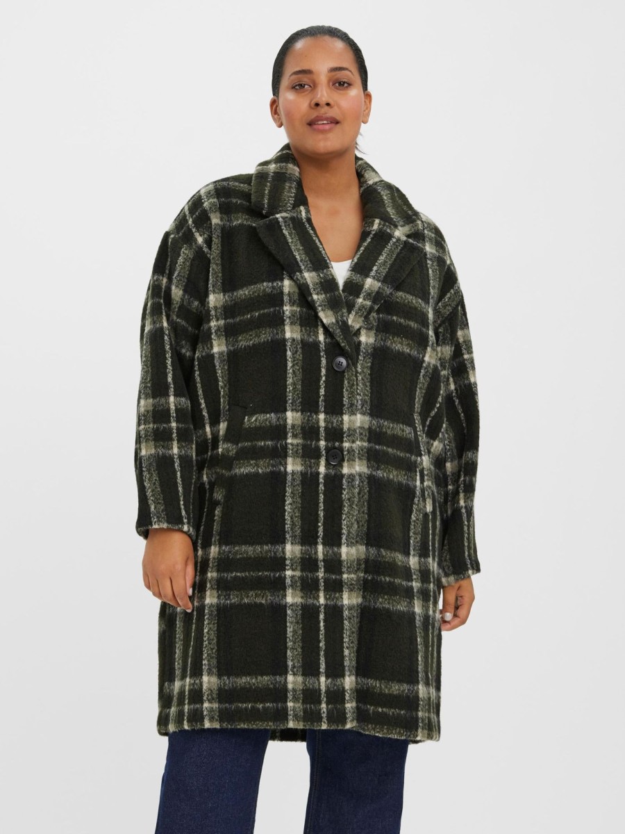 Andet Vero Moda Curve | Vmcassandra Check Coat