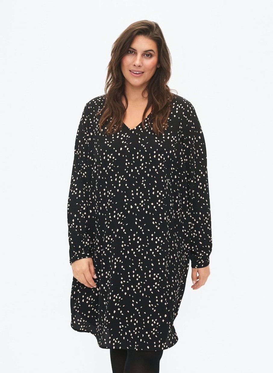 Overdele ZIZZI | Zicaanni - L/S - Abk Dress