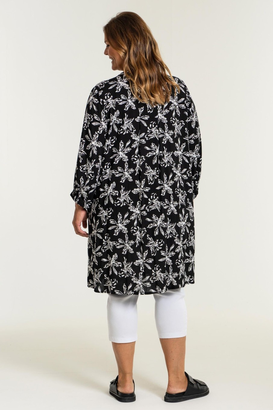 Overdele Gozzip | Gomadalena Shirt Tunic Black/White