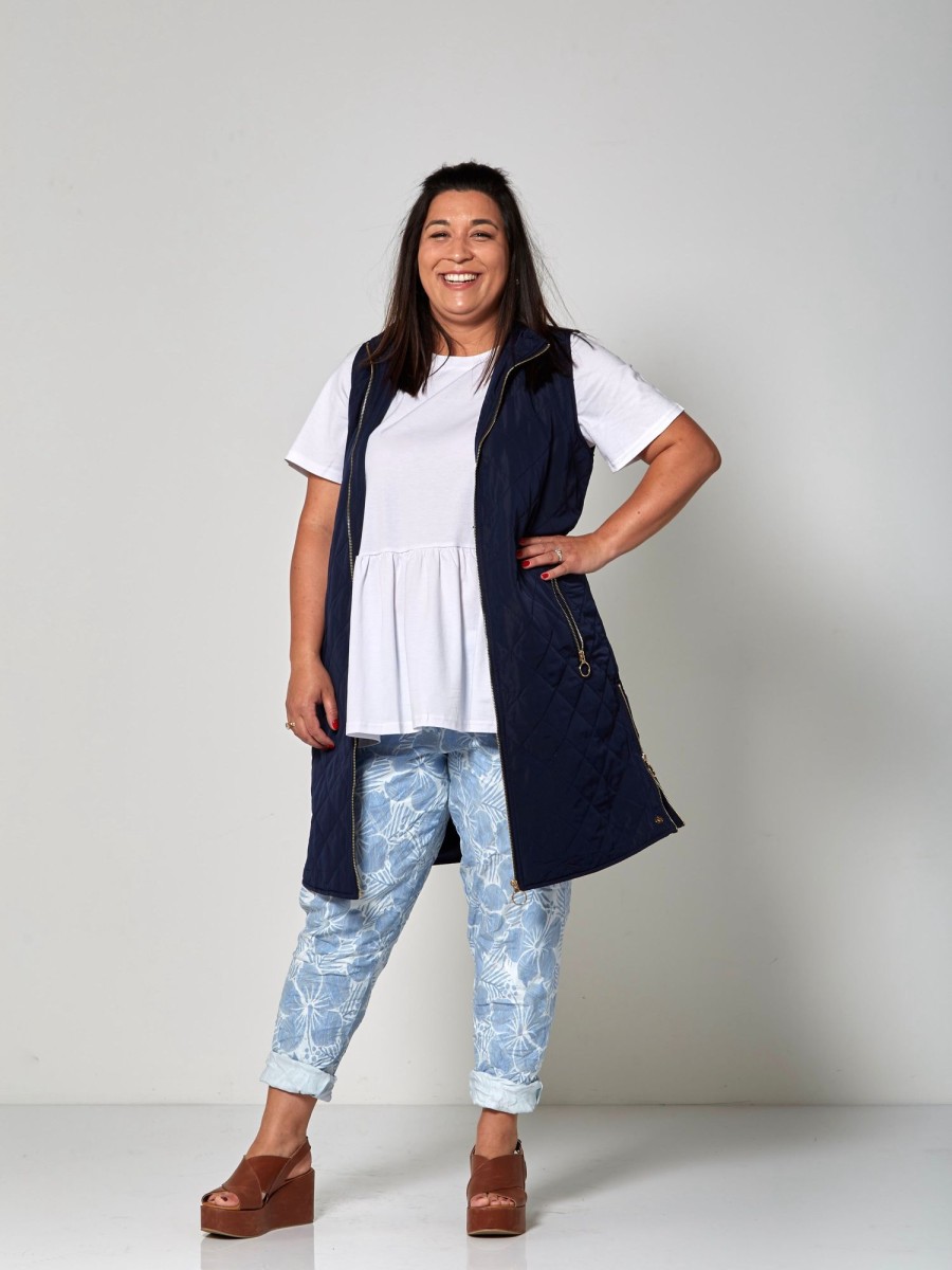 Overdele ZOEY | Zokenya Vest 476 Navy