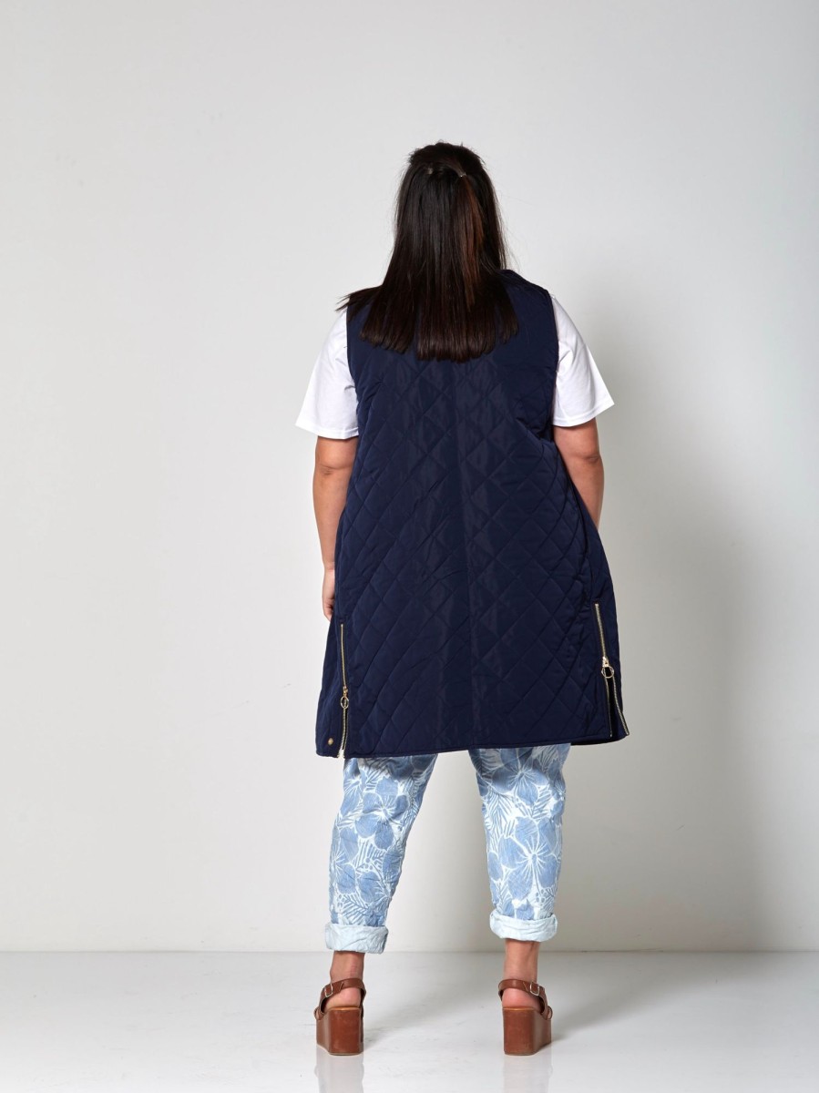 Overdele ZOEY | Zokenya Vest 476 Navy