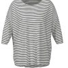 Overdele ONLY CARMAKOMA | Carlamour 3/4 Stripe Top