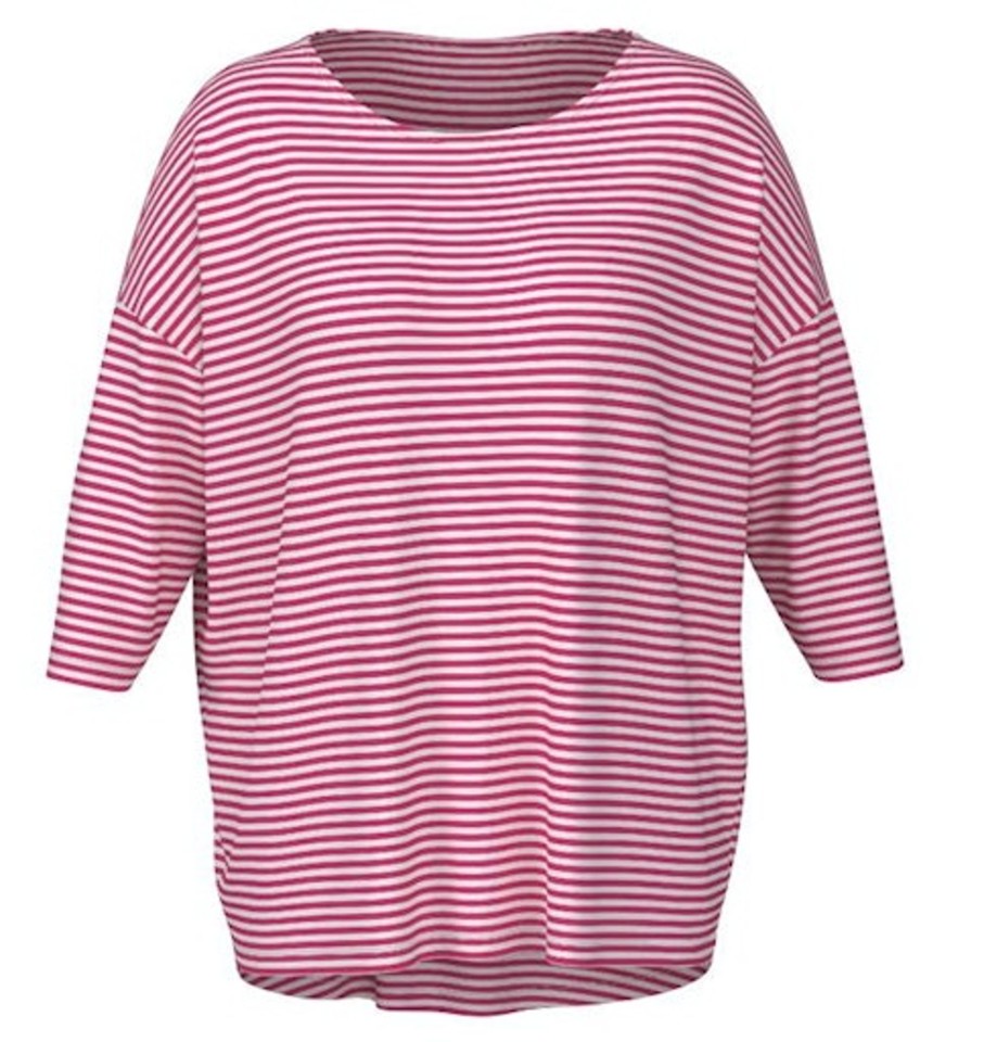 Overdele ONLY CARMAKOMA | Carlamour 3/4 Stripe Top