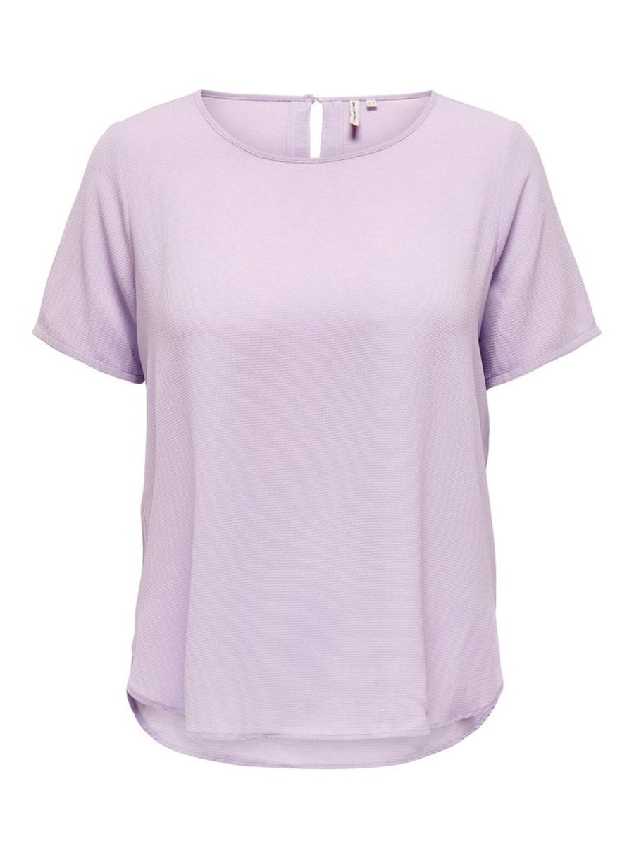 Overdele ONLY CARMAKOMA | Carluxmie Ss Top Solid