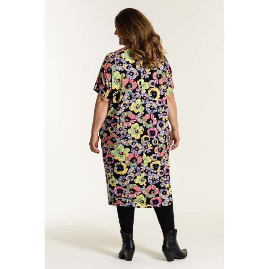 Overdele Gozzip | Gopil Oversize Dress - Flower Multi Colour