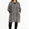 Overdele Gozzip Woman | Gometa Tunic Black/Offwhite