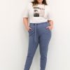 Underdele Kaffe Curve | Kcjia Belt Pants