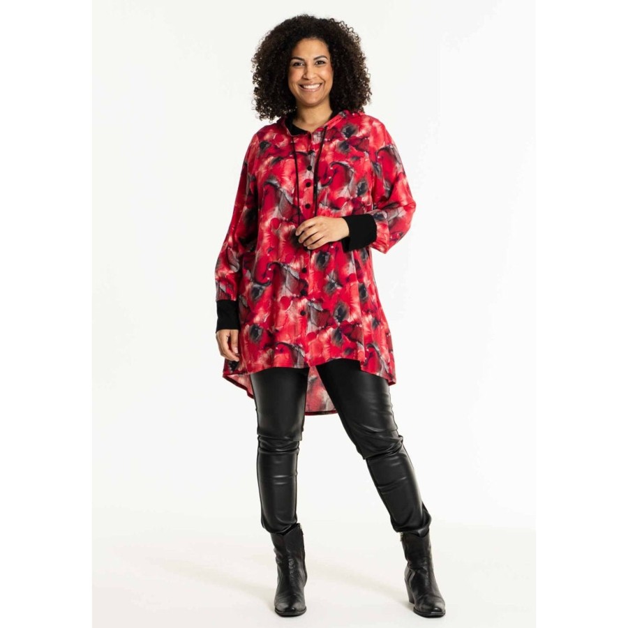 Overdele Studio | Stjosefine Tunic Red Vulcano