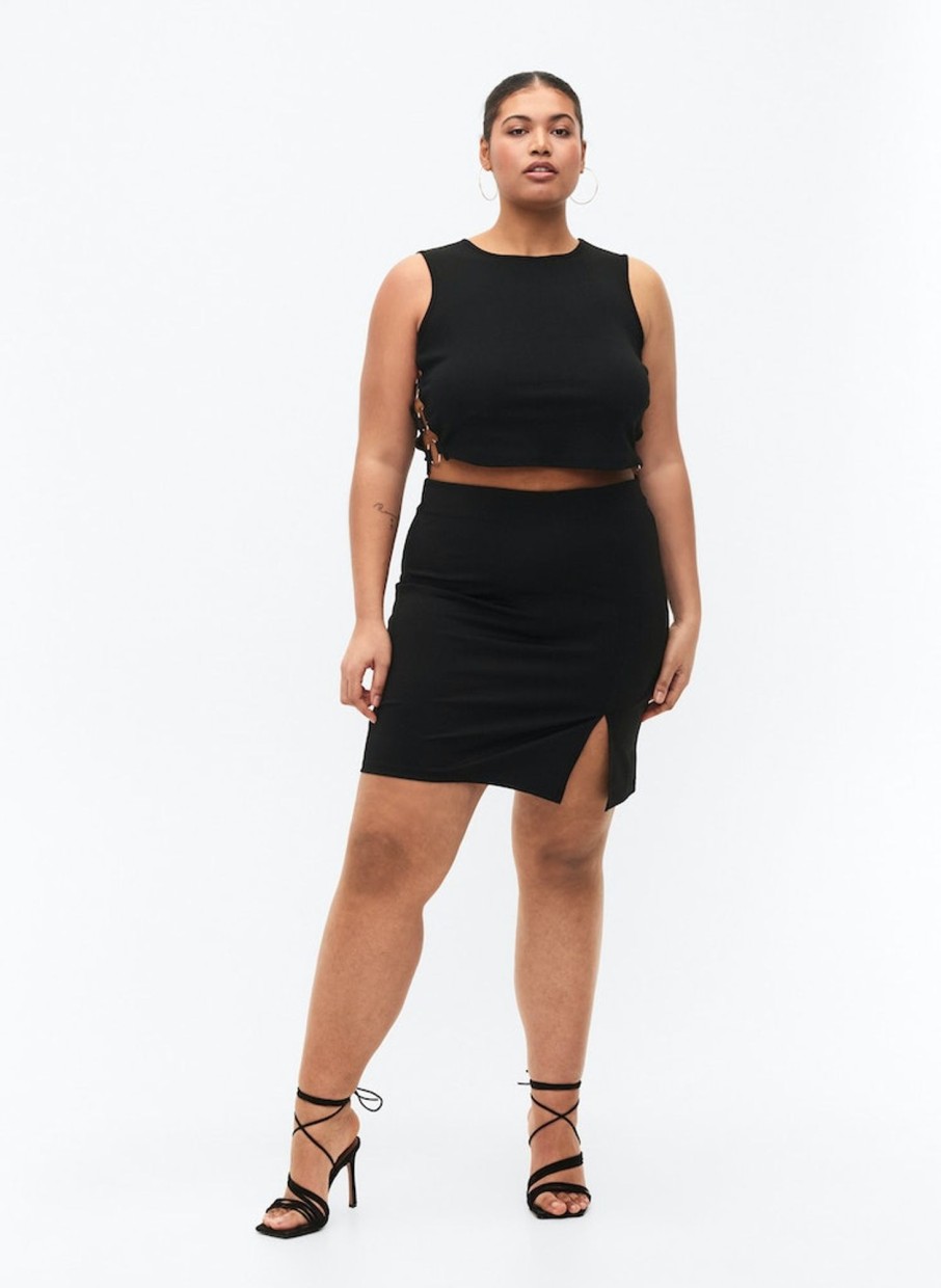 Underdele ZIZZI | Zibldai - Abk Tube Skirt Black