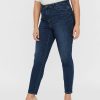 Underdele Vero Moda Curve | Vmsophia Hw Skinny Jeans Medium Blue Denim