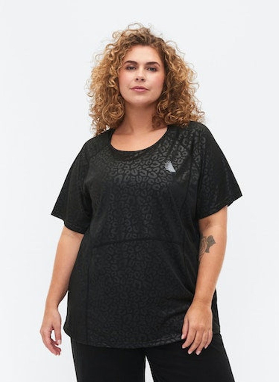 Andet ZIZZI | Ziacity - S/S - Top Black