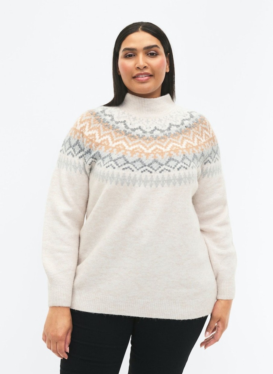 Overdele ZIZZI | Zicabea - L/S - Pullover