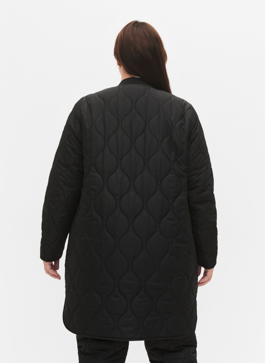 Andet Zizzi | Zicacamp - L/S - New Coat Black