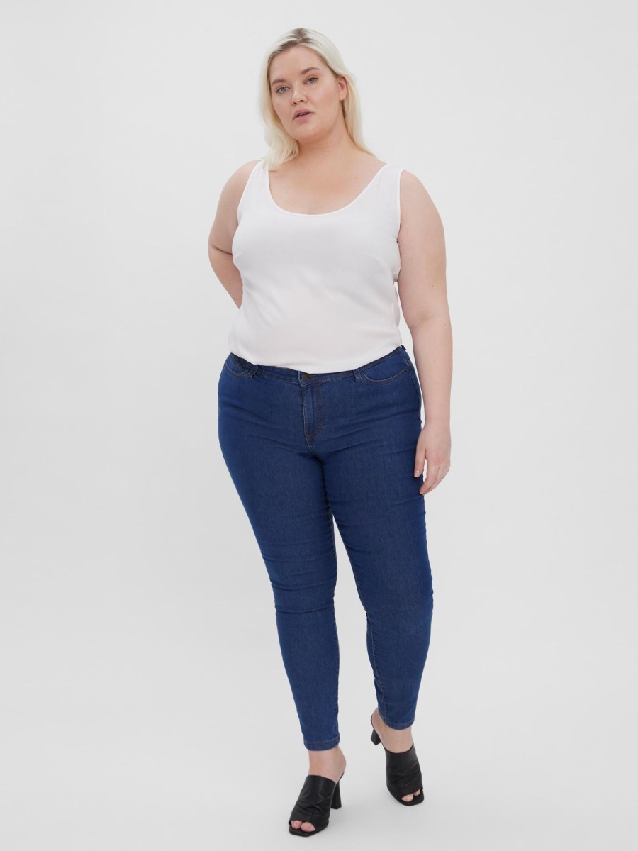 Underdele Vero Moda Curve | Jeggings Med Hoj Talje Fra Vero Moda Curve