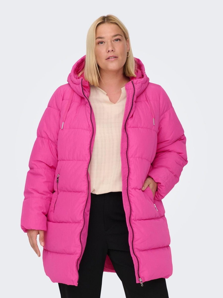 Andet ONLY CARMAKOMA | Carnewdolly Long Puffer Coat Otw Noos