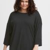 Overdele Fransa Plus Size Selection | Fpalma Pullover Black