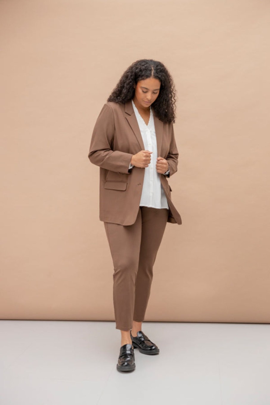 Overdele Fransa Plus Size Selection | Fplano Blazer 1 Carafe