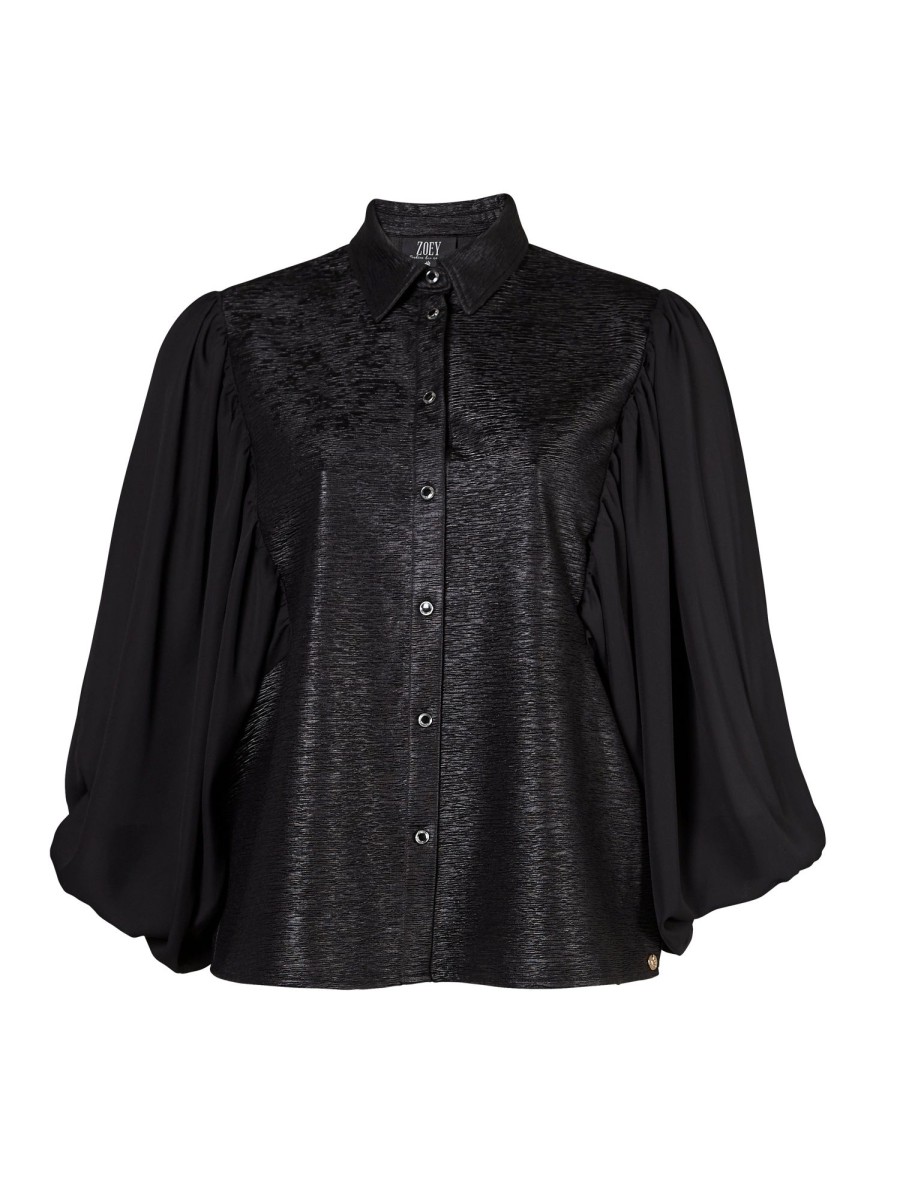 Overdele ZOEY | Zoalicia Shirt 000 Black