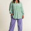 Overdele Gozzip Woman | Stgrethe Blouse Green - Lilac